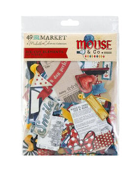 49 and Market PRE-ORDER Mouse & Co. Die-Cut Elements (MMC-37692)