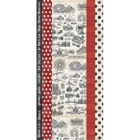 49 and Market PRE-ORDER Mouse & Co. Washi Sheets (MMC-37715)