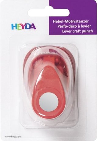 Heyda Motiefpons Klein Cirkel ∅15mm (203687438) Heyda Motiefpons Klein Cirkel ∅15mm (203687438)