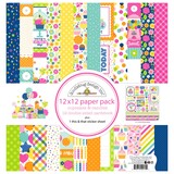 Doodlebug Design Inc. PRE-ORDER Cupcakes & Candles 12x12 Inch Paper Pack (9170)
