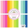 Doodlebug Design Inc. PRE-ORDER Cupcakes & Candles 12x12 Inch Textured Cardstock Solid Paper Pack (9172)