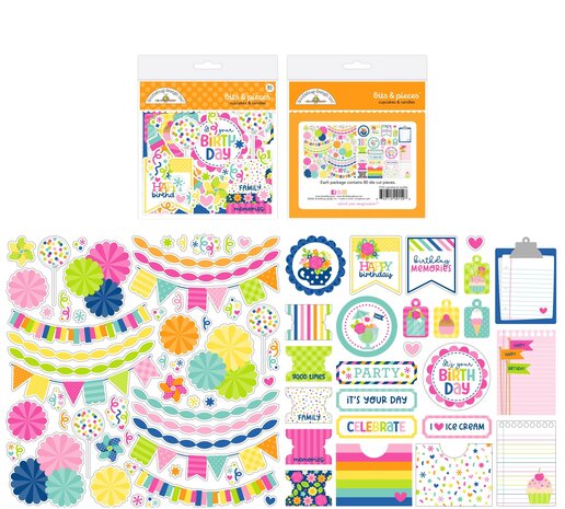 Doodlebug Design Inc. PRE-ORDER Cupcakes & Candles Bits & Pieces (9152) Doodlebug Design Inc. PRE-ORDER Cupcakes & Candles Bits & Pieces (9152)