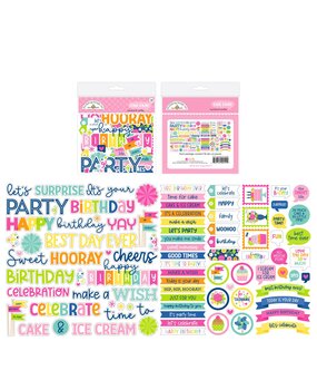 Doodlebug Design Inc. PRE-ORDER Cupcakes & Candles Chit Chat (9151)