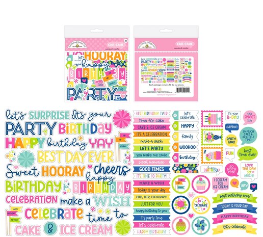 Doodlebug Design Inc. PRE-ORDER Cupcakes & Candles Chit Chat (9151)