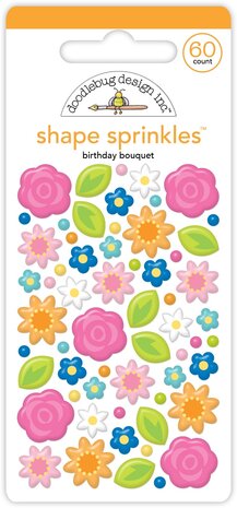 Doodlebug Design Inc. PRE-ORDER Cupcakes & Candles Shape Sprinkles Birthday Bouquet (9127) Doodlebug Design Inc. PRE-ORDER Cupcakes & Candles Shape Sprinkles Birthday Bouquet (9127)