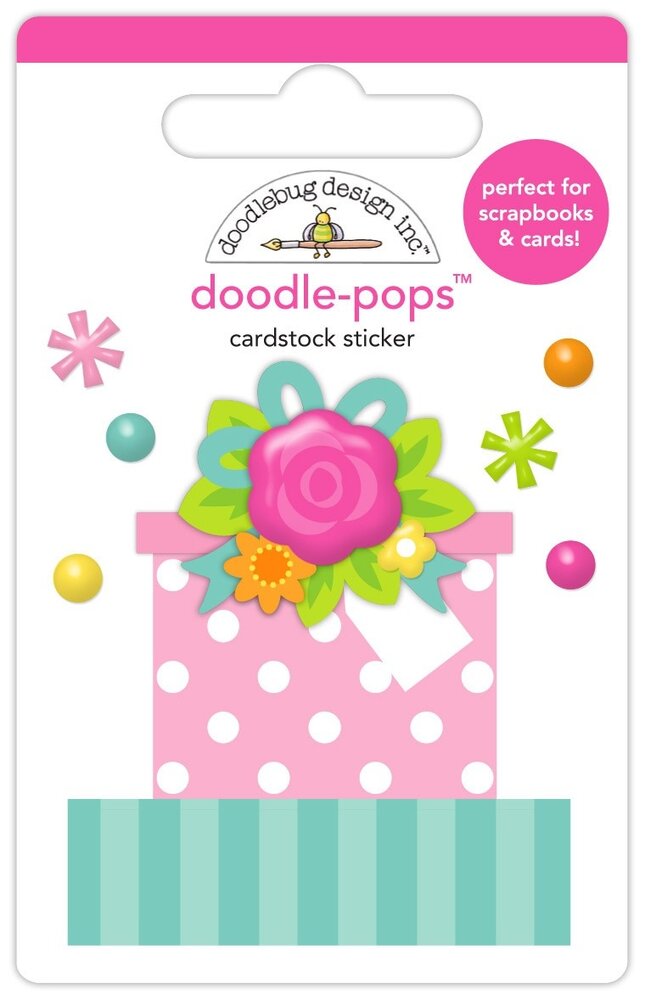 Doodlebug Design Inc. PRE-ORDER Cupcakes & Candles Doodle-Pops Wrapped in Ribbons (9129) Doodlebug Design Inc. PRE-ORDER Cupcakes & Candles Doodle-Pops Wrapped in Ribbons (9129)