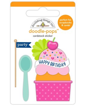 Doodlebug Design Inc. PRE-ORDER Cupcakes & Candles Doodle-Pops Sundae Sprinkles (9130)