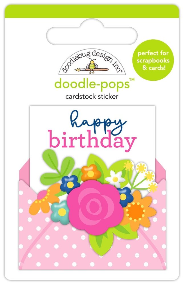 Doodlebug Design Inc. PRE-ORDER Cupcakes & Candles Doodle-Pops Birthday Greetings (9132) Doodlebug Design Inc. PRE-ORDER Cupcakes & Candles Doodle-Pops Birthday Greetings (9132)
