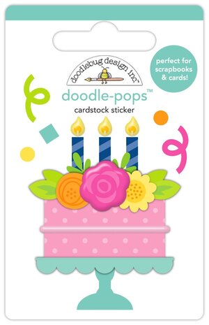 Doodlebug Design Inc. PRE-ORDER Cupcakes & Candles Doodle-Pops Birthday Cake (9133) Doodlebug Design Inc. PRE-ORDER Cupcakes & Candles Doodle-Pops Birthday Cake (9133)