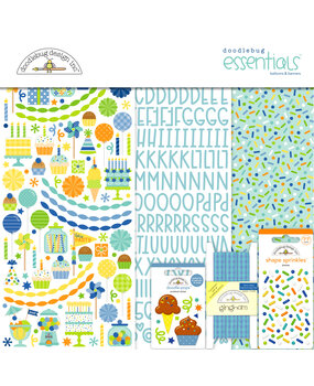 Doodlebug Design Inc. PRE-ORDER Balloons & Banners 12x12 Inch Essentials Kit (9225) Doodlebug Design Inc. PRE-ORDER Balloons & Banners 12x12 Inch Essentials Kit (9225)