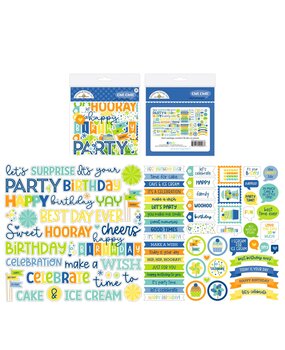 Doodlebug Design Inc. PRE-ORDER Balloons & Banners Chit Chat (9203)