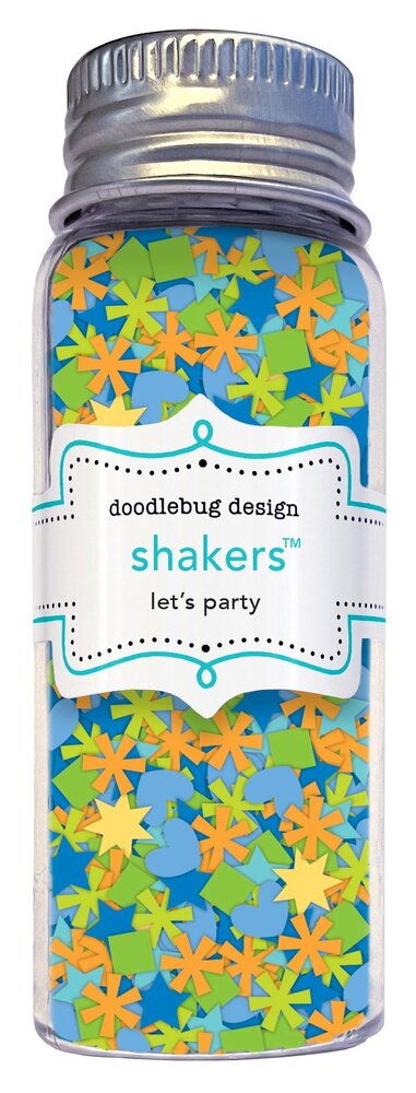 Doodlebug Design Inc. PRE-ORDER Balloons & Banners Shakers Let's Party (9188) Doodlebug Design Inc. PRE-ORDER Balloons & Banners Shakers Let's Party (9188)