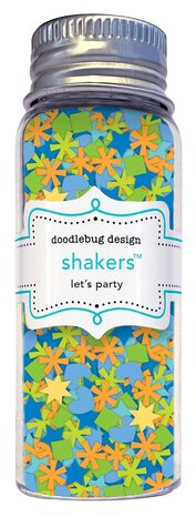 Doodlebug Design Inc. PRE-ORDER Balloons & Banners Shakers Let's Party (9188) Doodlebug Design Inc. PRE-ORDER Balloons & Banners Shakers Let's Party (9188)