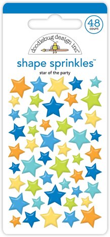 Doodlebug Design Inc. PRE-ORDER Balloons & Banners Shape Sprinkles Star Of The Party (9179) Doodlebug Design Inc. PRE-ORDER Balloons & Banners Shape Sprinkles Star Of The Party (9179)