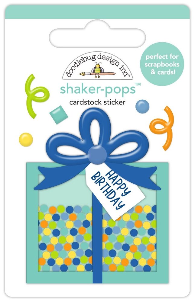 Doodlebug Design Inc. PRE-ORDER Balloons & Banners Shaker-Pops Happy Birthday (9180) Doodlebug Design Inc. PRE-ORDER Balloons & Banners Shaker-Pops Happy Birthday (9180)