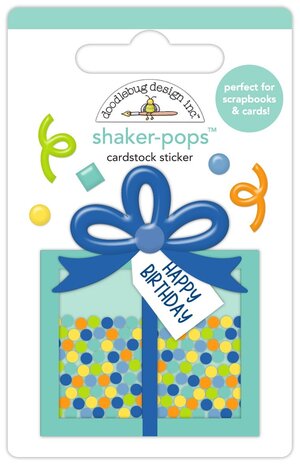 Doodlebug Design Inc. PRE-ORDER Balloons & Banners Shaker-Pops Happy Birthday (9180) Doodlebug Design Inc. PRE-ORDER Balloons & Banners Shaker-Pops Happy Birthday (9180)
