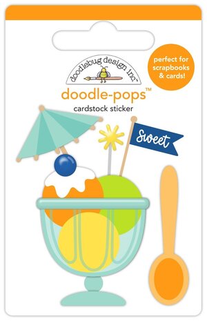 Doodlebug Design Inc. PRE-ORDER Balloons & Banners Doodle-Pops Sweet Treat (9181)