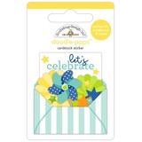 Doodlebug Design Inc. PRE-ORDER Balloons & Banners Doodle-Pops Let's Celebrate (9182)