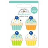 Doodlebug Design Inc. PRE-ORDER Balloons & Banners Doodle-Pops Sweet Cakes (9184)