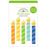 Doodlebug Design Inc. PRE-ORDER Balloons & Banners Doodle-Pops Make A Wish (9185)