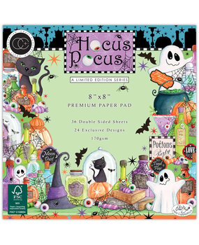 Craft Consortium Hocus Pocus 8x8 Inch Premium Paper Pad (CCLPAD005)