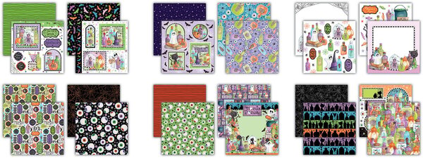 Craft Consortium Hocus Pocus 8x8 Inch Premium Paper Pad (CCLPAD005)