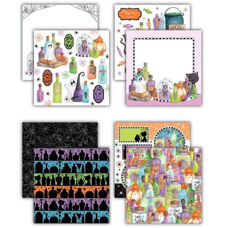 Craft Consortium Hocus Pocus 8x8 Inch Premium Paper Pad (CCLPAD005)