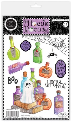 Craft Consortium Hocus Pocus A5 Clear Stamp Set (CCLSTMP012) Craft Consortium Hocus Pocus A5 Clear Stamp Set (CCLSTMP012)