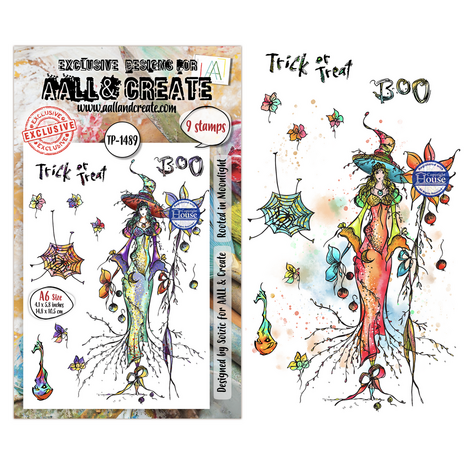 AALL and Create Clear Stamp Set A6 Rooted in Moonlight (AALL-TP-1489) AALL and Create Clear Stamp Set A6 Rooted in Moonlight (AALL-TP-1489)