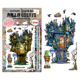 AALL and Create Clear Stamp Set A6 Creaking Cabin (AALL-TP-1504)