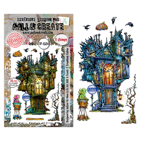 AALL and Create Clear Stamp Set A6 Creaking Cabin (AALL-TP-1504) AALL and Create Clear Stamp Set A6 Creaking Cabin (AALL-TP-1504)