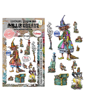 AALL and Create Clear Stamp Set A6 Wicked Chores (AALL-TP-1505) AALL and Create Clear Stamp Set A6 Wicked Chores (AALL-TP-1505)
