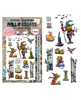 AALL and Create Clear Stamp Set A6 Scarecrow Hollow (AALL-TP-1507) AALL and Create Clear Stamp Set A6 Scarecrow Hollow (AALL-TP-1507)