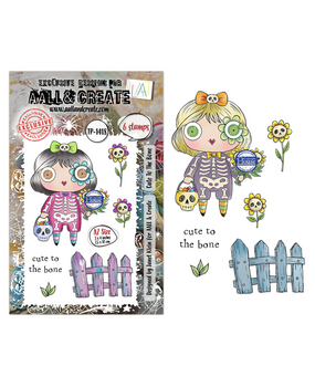 AALL and Create Clear Stamp Set A7 Cute To The Bone (AALL-TP-1418) AALL and Create Clear Stamp Set A7 Cute To The Bone (AALL-TP-1418)