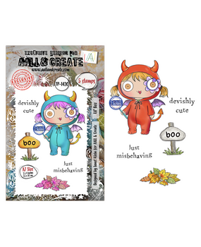 AALL and Create Clear Stamp Set A7 Lil' Boo (AALL-TP-1420) AALL and Create Clear Stamp Set A7 Lil' Boo (AALL-TP-1420)