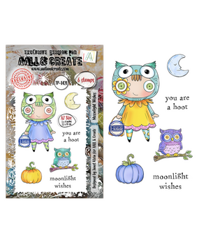 AALL and Create Clear Stamp Set A7 Moonlight Wishes (AALL-TP-1421) AALL and Create Clear Stamp Set A7 Moonlight Wishes (AALL-TP-1421)