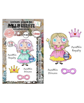 AALL and Create Clear Stamp Set A7 Pumpkin Princess (AALL-TP-1423) AALL and Create Clear Stamp Set A7 Pumpkin Princess (AALL-TP-1423)
