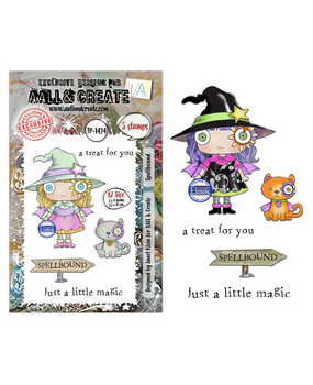 AALL and Create Clear Stamp Set A7 Spellbound (AALL-TP-1424)