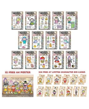AALL and Create Costume Chronicles Stamp Bundle (AALL-PCK-JK006) AALL and Create Costume Chronicles Stamp Bundle (AALL-PCK-JK006)