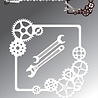 By Lene Metal Dies Gear Frame (BLD1870) By Lene Metal Dies Gear Frame (BLD1870)