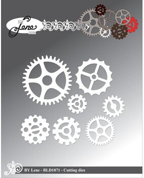 By Lene Metal Dies Gears (BLD1871) By Lene Metal Dies Gears (BLD1871)