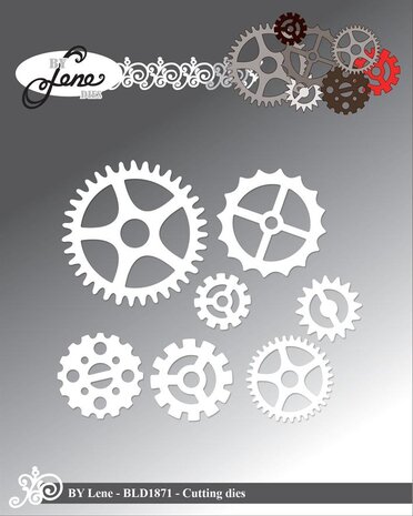 By Lene Metal Dies Gears (BLD1871) By Lene Metal Dies Gears (BLD1871)