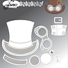 By Lene Metal Dies Steampunk #1 (BLD1872) By Lene Metal Dies Steampunk #1 (BLD1872)