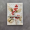 Simple and Basic Rectangle Diagonal Striped Panel with Piercing A6 Dies (SBD708)