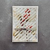 Simple and Basic Rectangle Diagonal Striped Panel with Piercing A6 Dies (SBD708)