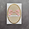 Simple and Basic Oval Horizontal Striped Panel A6 Dies (SBD711) Simple and Basic Oval Horizontal Striped Panel A6 Dies (SBD711)
