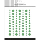 Simple and Basic Matte Enamel Dots Grass (SBA058)