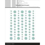 Simple and Basic Matte Enamel Dots Mint (SBA061)