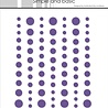 Simple and Basic Matte Enamel Dots Purple (SBA062)