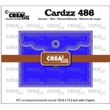 Crealies Cardzz Dies ATC Envelop Horizontaal Paneel A (CLCZ486)